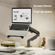 NORTH BAYOU F80-FP For 17-30 Inch Laptop Height Adjustable Desktop Mount Bracket, F80-FP