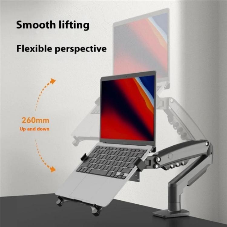 NORTH BAYOU F80-FP For 17-30 Inch Laptop Height Adjustable Desktop Mount Bracket, F80-FP