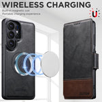 Custodia per telefono Suteni Q06 2 in 1 multifunzione con portafoglio rimovibile e MagSafe, For Samsung Galaxy S26 Ultra 5G, For Samsung Galaxy S25 Ultra 5G, For Samsung Galaxy S24 Ultra 5G, For Samsung Galaxy S23 Ultra 5G, For Samsung Galaxy S22 Ultra 5G