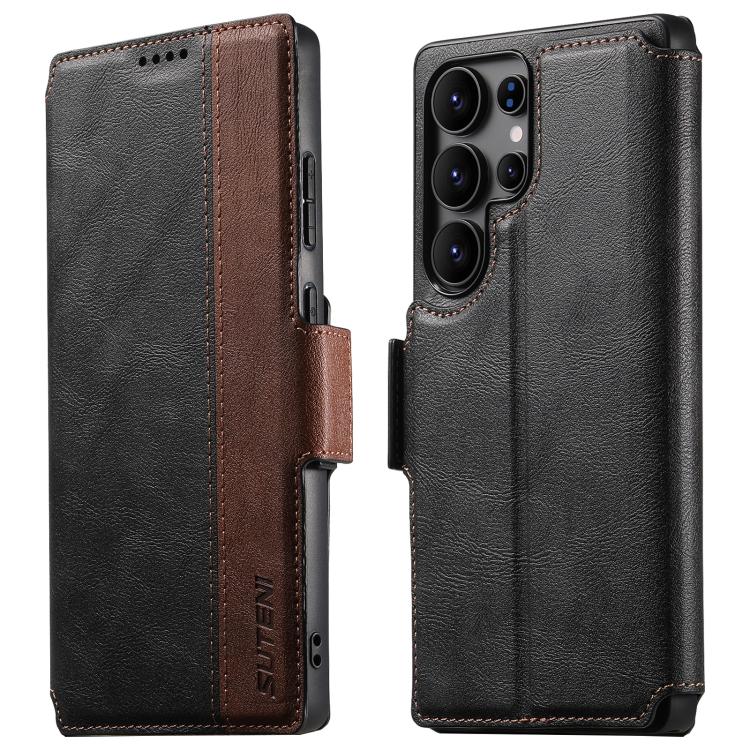 Custodia per telefono Suteni Q07 2 in 1 multifunzione con portafoglio rimovibile e MagSafe, For Samsung Galaxy S26 Ultra 5G, For Samsung Galaxy S25 Ultra 5G, For Samsung Galaxy S24 Ultra 5G, For Samsung Galaxy S23 Ultra 5G, For Samsung Galaxy S22 Ultra 5G