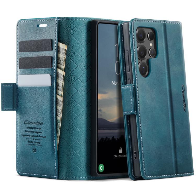 Custodia per telefono CaseMe 033 con fodera in pelle di vitello, inserti in microfibra e protezione RFID., For Samsung Galaxy A56 5G, For Samsung Galaxy A26, For Samsung Galaxy A36 5G, For Samsung Galaxy S25 Ultra 5G