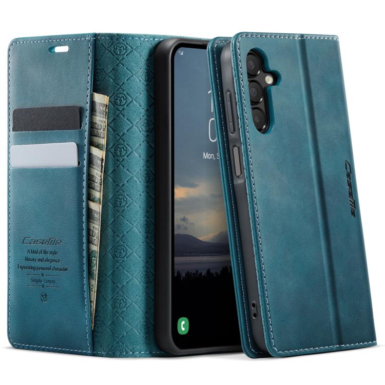 Custodia per telefono CaseMe 033 con fodera in pelle di vitello, inserti in microfibra e protezione RFID., For Samsung Galaxy A16 5G, For Samsung Galaxy A55, For Samsung Galaxy A35 5G, For Samsung Galaxy S24 Ultra 5G