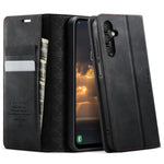 Custodia per telefono CaseMe 033 con fodera in pelle di vitello, inserti in microfibra e protezione RFID., For Samsung Galaxy A15, For Samsung Galaxy A25, For Samsung Galaxy S23 FE 5G, For Samsung Galaxy A24 4G