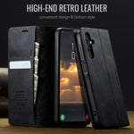 Custodia per telefono CaseMe 033 con fodera in pelle di vitello, inserti in microfibra e protezione RFID., For Samsung Galaxy A15, For Samsung Galaxy A25, For Samsung Galaxy S23 FE 5G, For Samsung Galaxy A24 4G