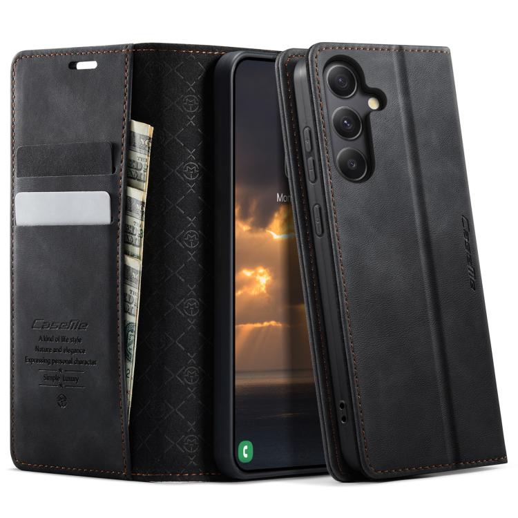 Custodia per telefono CaseMe 033 con fodera in pelle di vitello, inserti in microfibra e protezione RFID., For Samsung Galaxy A34 5G, For Samsung Galaxy A54, For Samsung Galaxy S23 Ultra 5G, For Samsung Galaxy S23+ 5G
