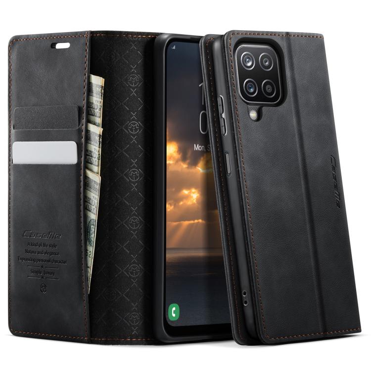 Custodia per telefono CaseMe 033 con fodera in pelle di vitello, inserti in microfibra e protezione RFID., For Samsung Galaxy S23 5G, For Samsung Galaxy A12 5G, For Samsung Galaxy S20 FE, For Samsung Galaxy A23 / M23