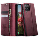 Custodia per telefono CaseMe 033 con fodera in pelle di vitello, inserti in microfibra e protezione RFID., For Samsung Galaxy S23 5G, For Samsung Galaxy A12 5G, For Samsung Galaxy S20 FE, For Samsung Galaxy A23 / M23