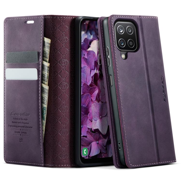 Custodia per telefono CaseMe 033 con fodera in pelle di vitello, inserti in microfibra e protezione RFID., For Samsung Galaxy S23 5G, For Samsung Galaxy A12 5G, For Samsung Galaxy S20 FE, For Samsung Galaxy A23 / M23