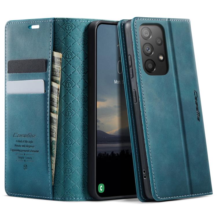 Custodia per telefono CaseMe 033 con fodera in pelle di vitello, inserti in microfibra e protezione RFID., For Samsung Galaxy A53, For Samsung Galaxy A33 5G, For Samsung Galaxy S22 Ultra 5G, For Samsung Galaxy S22+ 5G