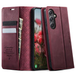 Custodia per telefono CaseMe 033 con fodera in pelle di vitello, inserti in microfibra e protezione RFID., For Samsung Galaxy A15, For Samsung Galaxy A25, For Samsung Galaxy S23 FE 5G, For Samsung Galaxy A24 4G
