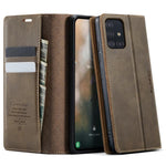 Custodia per telefono CaseMe 033 con fodera in pelle di vitello, inserti in microfibra e protezione RFID., For Samsung Galaxy S20+, For Samsung Galaxy A51, For Samsung Galaxy Note10+, For Samsung Galaxy S10+