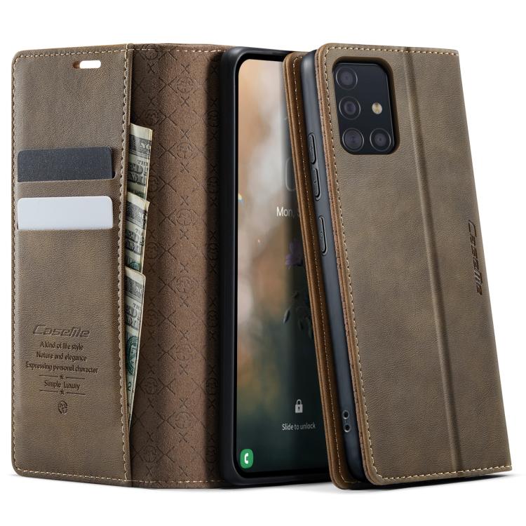 Custodia per telefono CaseMe 033 con fodera in pelle di vitello, inserti in microfibra e protezione RFID., For Samsung Galaxy S20+, For Samsung Galaxy A51, For Samsung Galaxy Note10+, For Samsung Galaxy S10+