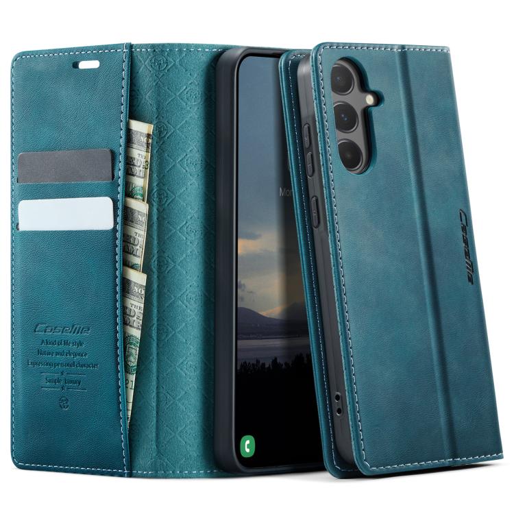 Custodia per telefono CaseMe 033 con fodera in pelle di vitello, inserti in microfibra e protezione RFID., For Samsung Galaxy A16 5G, For Samsung Galaxy A55, For Samsung Galaxy A35 5G, For Samsung Galaxy S24 Ultra 5G