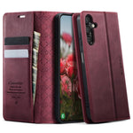 Custodia per telefono CaseMe 033 con fodera in pelle di vitello, inserti in microfibra e protezione RFID., For Samsung Galaxy A14, For Samsung Galaxy A13 / A04s, For Samsung Galaxy A52 / A52s 5G, For Samsung Galaxy A50s / A30s