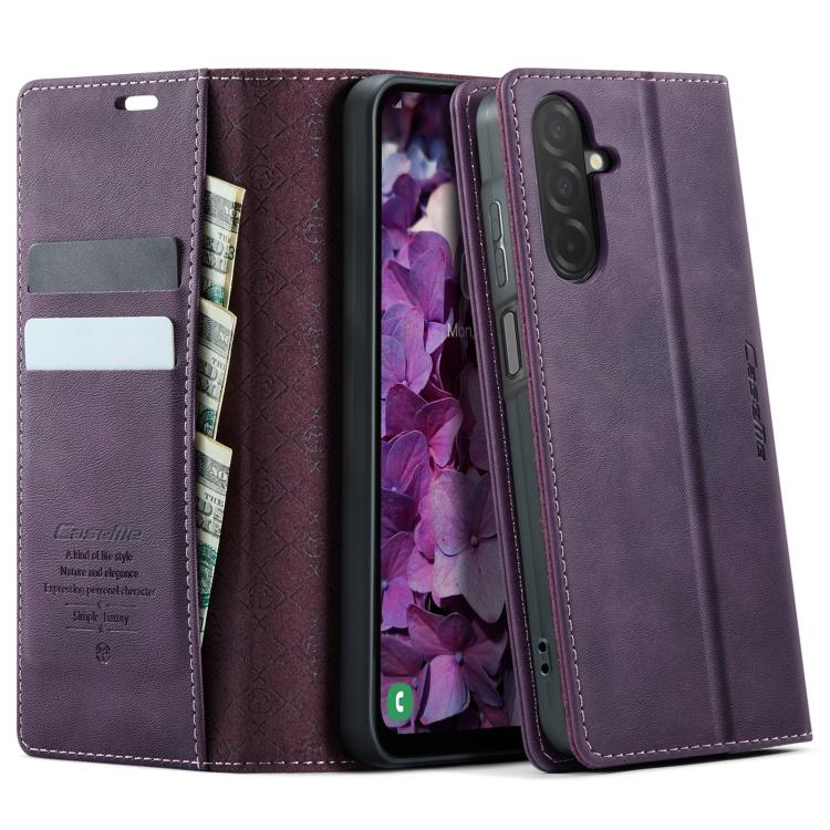 Custodia per telefono CaseMe 033 con fodera in pelle di vitello, inserti in microfibra e protezione RFID., For Samsung Galaxy A56 5G, For Samsung Galaxy A26, For Samsung Galaxy A36 5G, For Samsung Galaxy S25 Ultra 5G