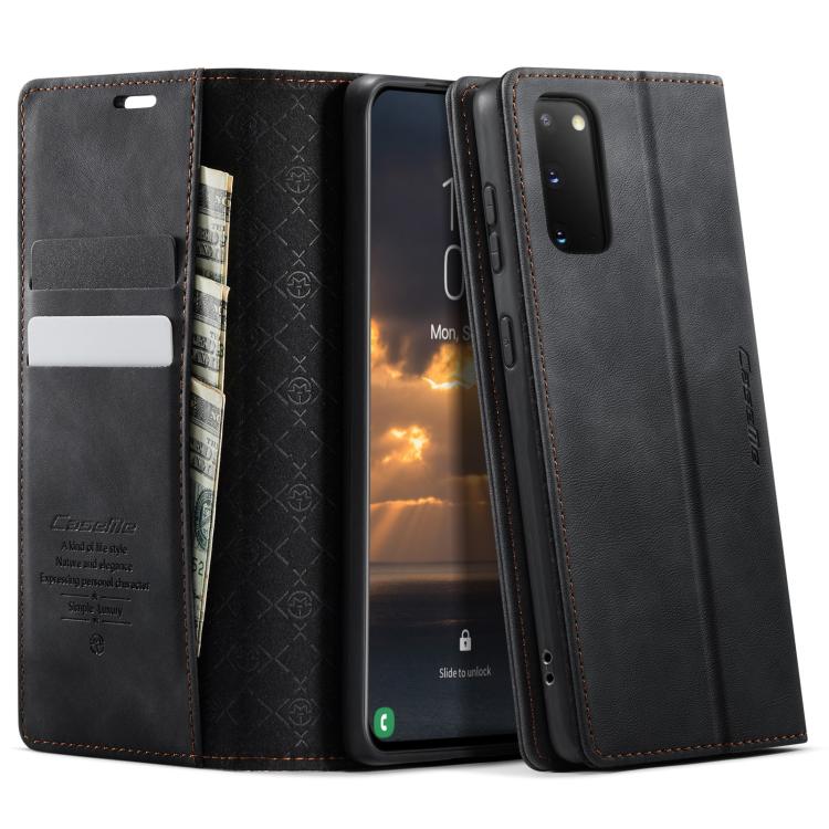 Custodia per telefono CaseMe 033 con fodera in pelle di vitello, inserti in microfibra e protezione RFID., For Samsung Galaxy S21 Ultra 5G, For Samsung Galaxy Note20 Ultra, For Samsung Galaxy S20 Ultra, For Samsung Galaxy S20