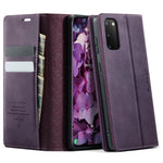 Custodia per telefono CaseMe 033 con fodera in pelle di vitello, inserti in microfibra e protezione RFID., For Samsung Galaxy S21 Ultra 5G, For Samsung Galaxy Note20 Ultra, For Samsung Galaxy S20 Ultra, For Samsung Galaxy S20