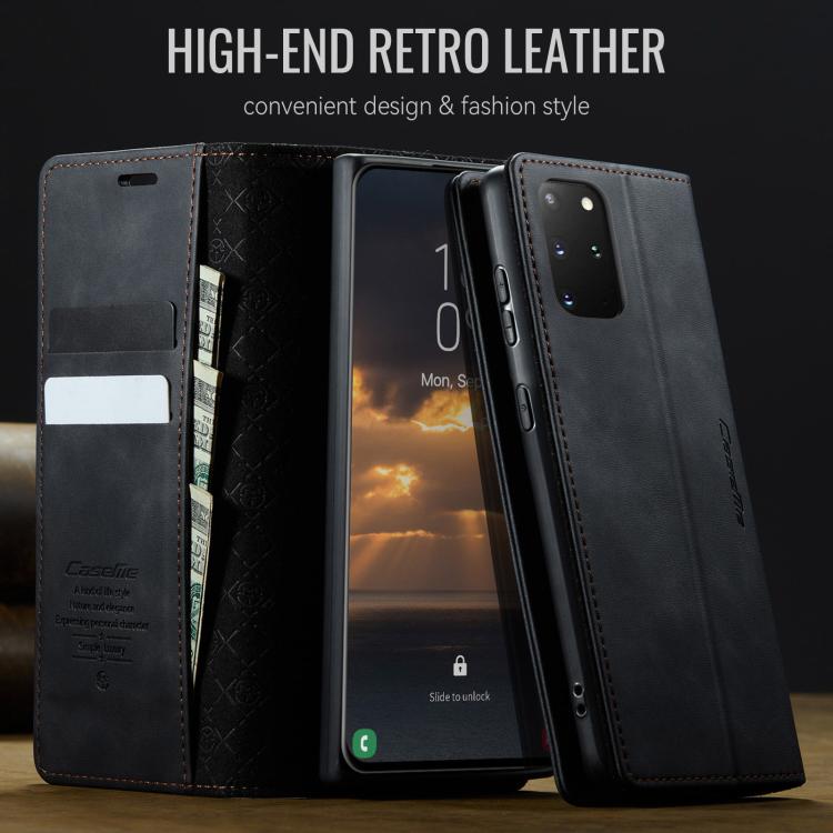 Custodia per telefono CaseMe 033 con fodera in pelle di vitello, inserti in microfibra e protezione RFID., For Samsung Galaxy S20+, For Samsung Galaxy A51, For Samsung Galaxy Note10+, For Samsung Galaxy S10+