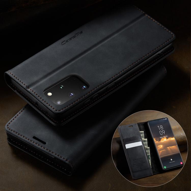 Custodia per telefono CaseMe 033 con fodera in pelle di vitello, inserti in microfibra e protezione RFID., For Samsung Galaxy S20+, For Samsung Galaxy A51, For Samsung Galaxy Note10+, For Samsung Galaxy S10+