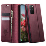 Custodia per telefono CaseMe 033 con fodera in pelle di vitello, inserti in microfibra e protezione RFID., For Samsung Galaxy S20+, For Samsung Galaxy A51, For Samsung Galaxy Note10+, For Samsung Galaxy S10+