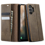 Custodia per telefono CaseMe 033 con fodera in pelle di vitello, inserti in microfibra e protezione RFID., For Samsung Galaxy A14, For Samsung Galaxy A13 / A04s, For Samsung Galaxy A52 / A52s 5G, For Samsung Galaxy A50s / A30s