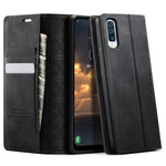 Custodia per telefono CaseMe 033 con fodera in pelle di vitello, inserti in microfibra e protezione RFID., For Samsung Galaxy A14, For Samsung Galaxy A13 / A04s, For Samsung Galaxy A52 / A52s 5G, For Samsung Galaxy A50s / A30s