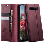 Custodia per telefono CaseMe 033 con fodera in pelle di vitello, inserti in microfibra e protezione RFID., For Samsung Galaxy S10, For Samsung Galaxy A17, For Samsung Galaxy S24 / S25 5G, For Samsung Galaxy S24+ / S25+ 5G