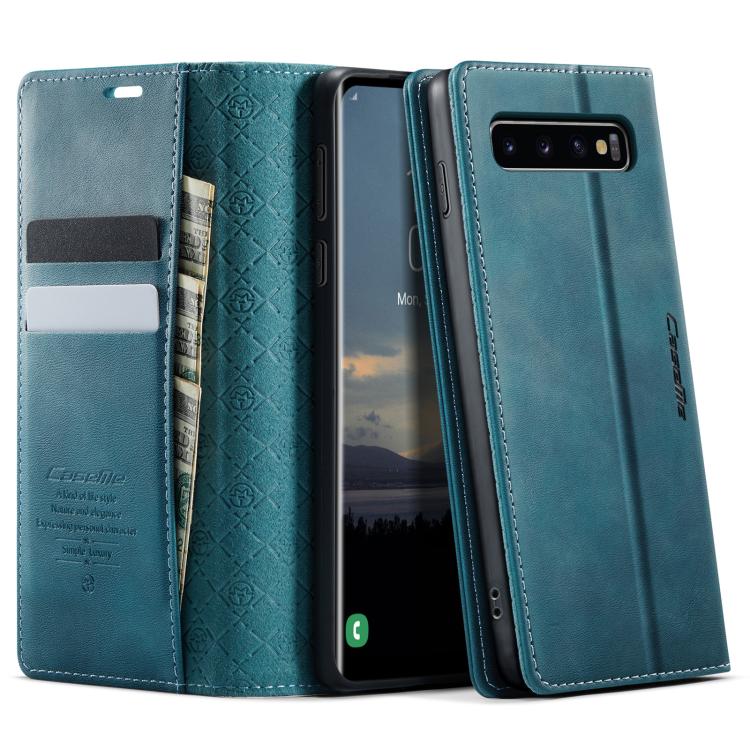 Custodia per telefono CaseMe 033 con fodera in pelle di vitello, inserti in microfibra e protezione RFID., For Samsung Galaxy S10, For Samsung Galaxy A17, For Samsung Galaxy S24 / S25 5G, For Samsung Galaxy S24+ / S25+ 5G