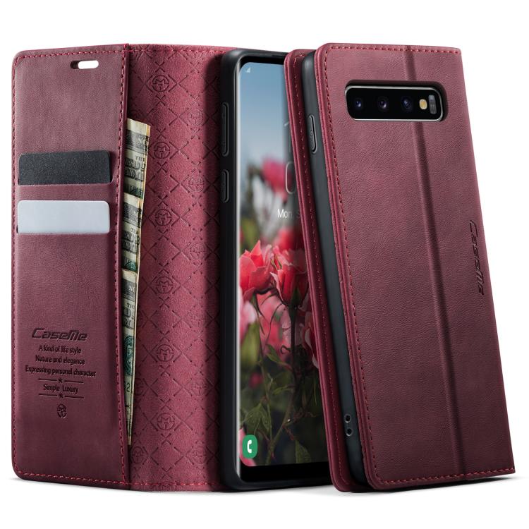 Custodia per telefono CaseMe 033 con fodera in pelle di vitello, inserti in microfibra e protezione RFID., For Samsung Galaxy S20+, For Samsung Galaxy A51, For Samsung Galaxy Note10+, For Samsung Galaxy S10+