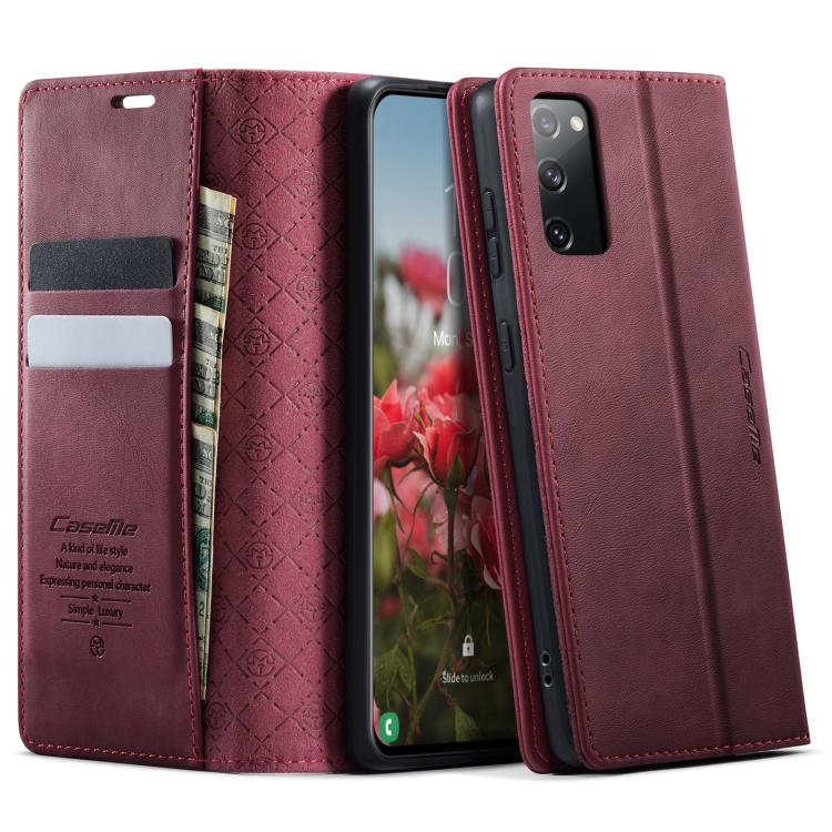 Custodia per telefono CaseMe 033 con fodera in pelle di vitello, inserti in microfibra e protezione RFID., For Samsung Galaxy S23 5G, For Samsung Galaxy A12 5G, For Samsung Galaxy S20 FE, For Samsung Galaxy A23 / M23