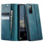 Custodia per telefono CaseMe 033 con fodera in pelle di vitello, inserti in microfibra e protezione RFID., For Samsung Galaxy S23 5G, For Samsung Galaxy A12 5G, For Samsung Galaxy S20 FE, For Samsung Galaxy A23 / M23