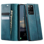 Custodia per telefono CaseMe 033 con fodera in pelle di vitello, inserti in microfibra e protezione RFID., For Samsung Galaxy S21 Ultra 5G, For Samsung Galaxy Note20 Ultra, For Samsung Galaxy S20 Ultra, For Samsung Galaxy S20