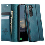 Custodia per telefono CaseMe 033 con fodera in pelle di vitello, inserti in microfibra e protezione RFID., For Samsung Galaxy S22 5G, For Samsung Galaxy S21 FE 5G, For Samsung Galaxy S21 5G, For Samsung Galaxy S21+ 5G