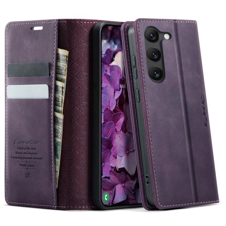 Custodia per telefono CaseMe 033 con fodera in pelle di vitello, inserti in microfibra e protezione RFID., For Samsung Galaxy A34 5G, For Samsung Galaxy A54, For Samsung Galaxy S23 Ultra 5G, For Samsung Galaxy S23+ 5G