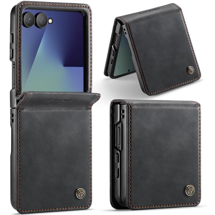 Custodia per telefono CaseMe 033 con fodera in pelle di vitello, inserti in microfibra e protezione RFID., For Galaxy S25 FE 5G, For Samsung Galaxy Z Fold7 5G, For Samsung Galaxy Z Filp7 5G, For Samsung Galaxy S25 Edge