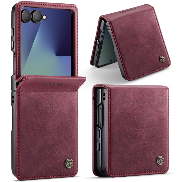 Custodia per telefono CaseMe 033 con fodera in pelle di vitello, inserti in microfibra e protezione RFID., For Galaxy S25 FE 5G, For Samsung Galaxy Z Fold7 5G, For Samsung Galaxy Z Filp7 5G, For Samsung Galaxy S25 Edge