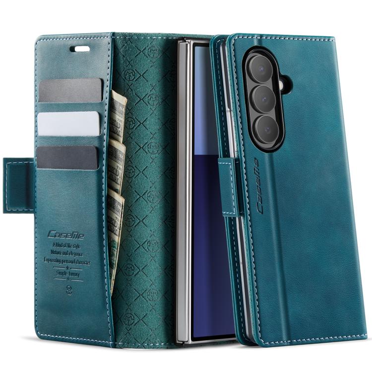 Custodia per telefono CaseMe 033 con fodera in pelle di vitello, inserti in microfibra e protezione RFID., For Galaxy S25 FE 5G, For Samsung Galaxy Z Fold7 5G, For Samsung Galaxy Z Filp7 5G, For Samsung Galaxy S25 Edge