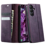 Custodia per telefono CaseMe 033 con fodera in pelle di vitello, inserti in microfibra e protezione RFID., For Galaxy S26 FE 5G, For Galaxy Z Flip8 5G, For Galaxy S26+ 5G, For Galaxy S26 Ultra 5G