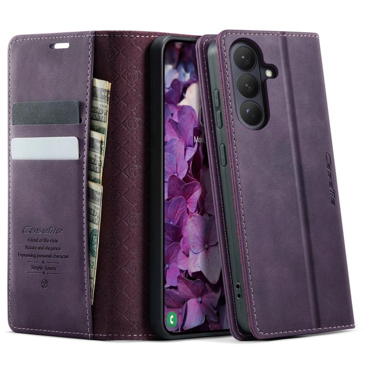 Custodia per telefono CaseMe 033 con fodera in pelle di vitello, inserti in microfibra e protezione RFID., For Galaxy S26 FE 5G, For Galaxy Z Flip8 5G, For Galaxy S26+ 5G, For Galaxy S26 Ultra 5G