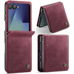 Custodia per telefono CaseMe 033 con fodera in pelle di vitello, inserti in microfibra e protezione RFID., For Galaxy S26 FE 5G, For Galaxy Z Flip8 5G, For Galaxy S26+ 5G, For Galaxy S26 Ultra 5G