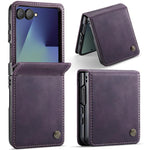 Custodia per telefono CaseMe 033 con fodera in pelle di vitello, inserti in microfibra e protezione RFID., For Galaxy S26 FE 5G, For Galaxy Z Flip8 5G, For Galaxy S26+ 5G, For Galaxy S26 Ultra 5G