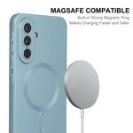 Custodia per telefono ENKAY MagSafe in TPU opaco con pellicola protettiva per obiettivo., For Samsung Galaxy A36 5G, For Samsung Galaxy S25 5G, For Samsung Galaxy S25+ 5G