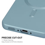 Custodia per telefono ENKAY MagSafe in TPU opaco con pellicola protettiva per obiettivo., For Samsung Galaxy A36 5G, For Samsung Galaxy S25 5G, For Samsung Galaxy S25+ 5G