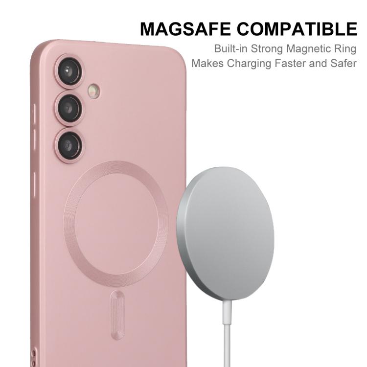 Custodia per telefono ENKAY MagSafe in TPU opaco con pellicola protettiva per obiettivo., For Galaxy A08 4G, For Galaxy S26 FE 5G, For Samsung Galaxy A57 5G
