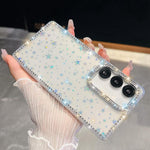 Custodia per telefono anti-caduta in TPU con strass glitterati a 4 angoli., For Samsung Galaxy S26+ 5G, For Samsung Galaxy S26 Ultra 5G, For Samsung Galaxy S26 5G, For Samsung Galaxy A07 4G