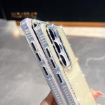 Custodia per telefono anti-caduta in TPU con strass glitterati a 4 angoli., For Samsung Galaxy A16 5G, For Samsung Galaxy S24 FE 5G, For Samsung Galaxy A15 5G, For Samsung Galaxy A55 5G