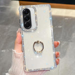 Anello di supporto in TPU con strass glitterati e custodia anti-caduta per telefono, For Samsung Galaxy A17 5G, For Samsung Galaxy A56 5G, For Samsung Galaxy A26 5G, For Samsung Galaxy A36 5G