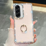 Anello di supporto in TPU con strass glitterati e custodia anti-caduta per telefono, For Samsung Galaxy A17 5G, For Samsung Galaxy A56 5G, For Samsung Galaxy A26 5G, For Samsung Galaxy A36 5G