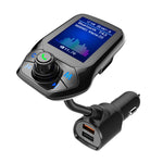 T43 Car Bluetooth Mp3 Schermo a colori multifunzione di grandi dimensioni QC3.0 Lettore Bluetooth per auto senza perdita di carica per auto Bluetooth, T43