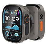 Cassa dell'orologio in alluminio con pellicola temperata integrata, For Apple Watch Ultra 3 / 2 / 1 49mm